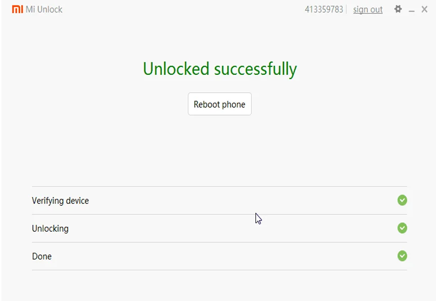 Xiaomi Unlock Tools 3